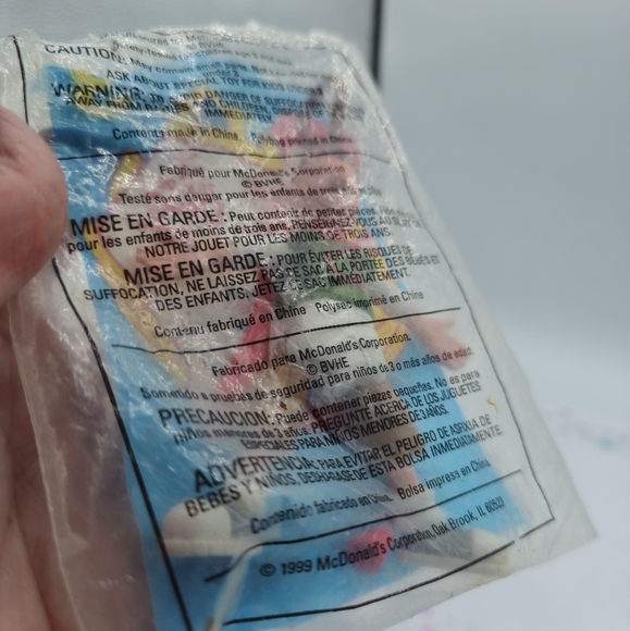 Vintage 1999 McDonald's Doug’s 1st Movie on Video Quailman Happy Meal Toy - Picture 5 of 5